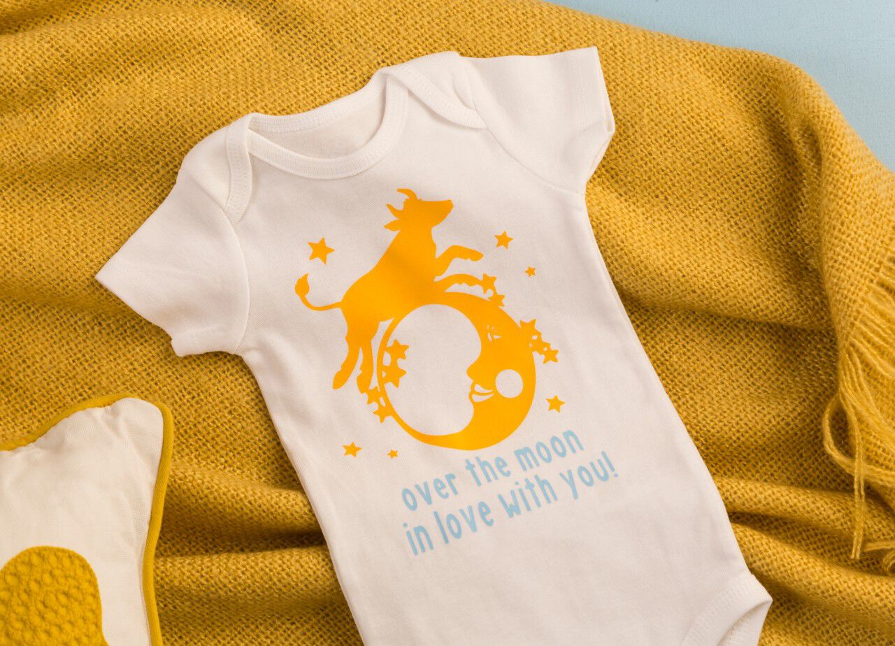 iron-on baby outfit project